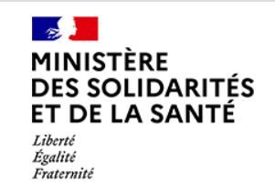 Newsletter Logo: Ministére des solidarités et de la santé