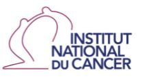 Newsletter Logo: Institut National du cancer